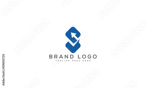 letter S logo design vector template design for brand.