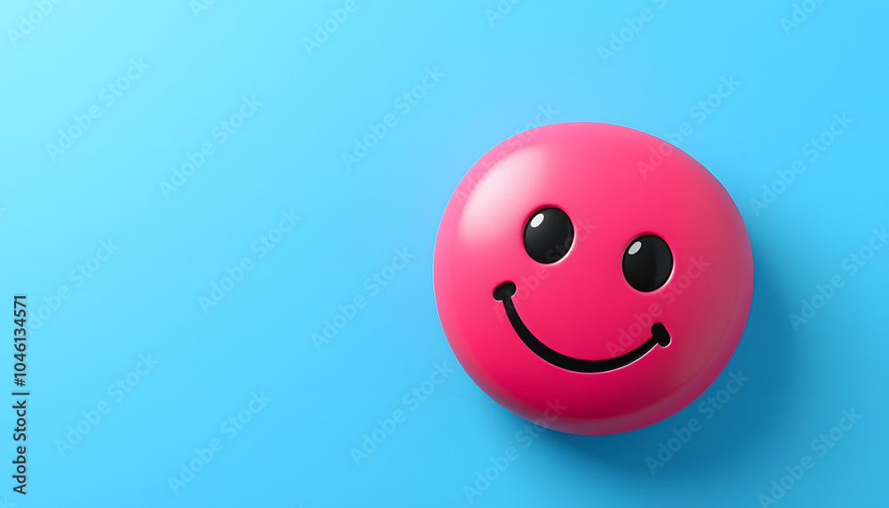 love emoticon on blue background isolated with white highlights, png love emoticon on blue background isolated with white highlights, png