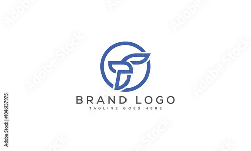 letter F logo design vector template design for brand.