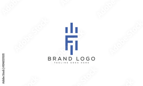 letter F logo design vector template design for brand.