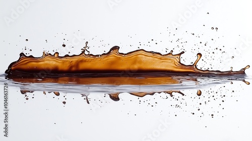 Dynamic Liquid Splash Captured in Stunning Detail