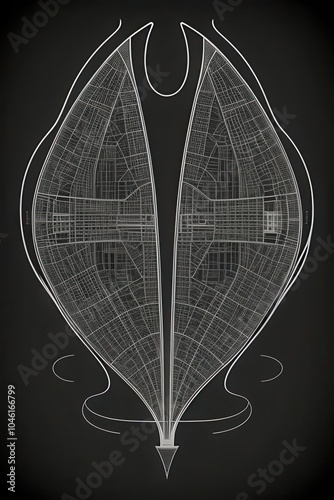 black and white background