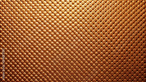 A  close-up view of a textured surface with a repeating pattern of raised circles, creating a visually captivating and tactile experience. photo