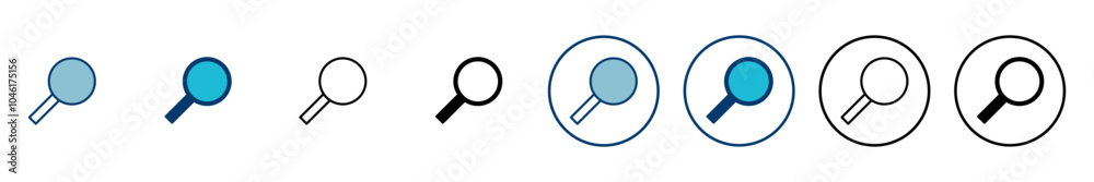 Search icon vector isolated on white background. Glass vector icon. search magnifying glass icon. Find Search icon vector isolated on white background. Glass vector icon. search magnifying glass icon. Find