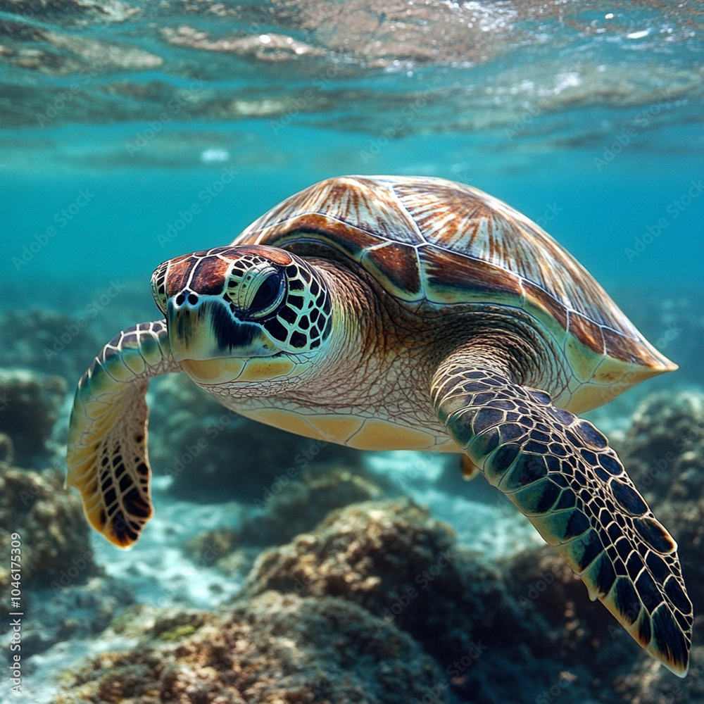 Fototapeta premium Sea turtle
