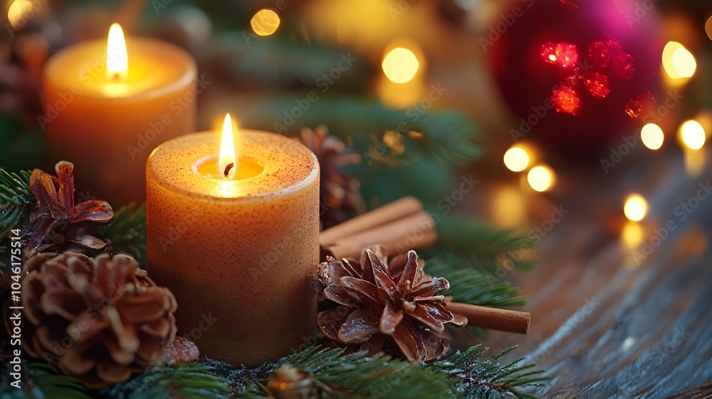 Cozy candlelight glow Cozy candlelight glow