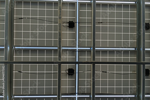 Valokuva Underside Of Solar Panel Array