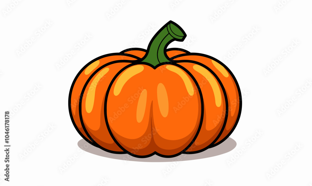 Pumpkin on transparent background Pumpkin on transparent background