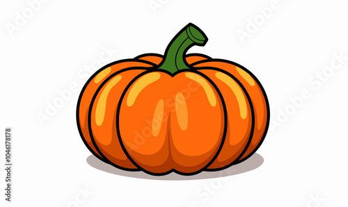 Pumpkin on transparent background