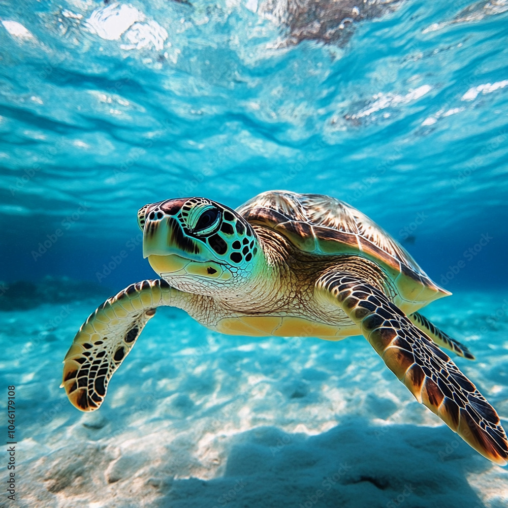 Fototapeta premium Sea turtle