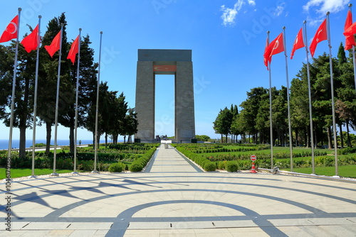Cuadro en lienzo Çanakkale Martyrs' Graves