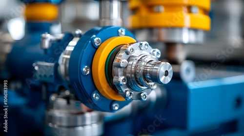 Engineer Making Adjustments to a Hydraulic Tube Bender Preparing the Machine for Precise and Efficient Metalworking and Bending in an Industrial Workshop or Factory Setting