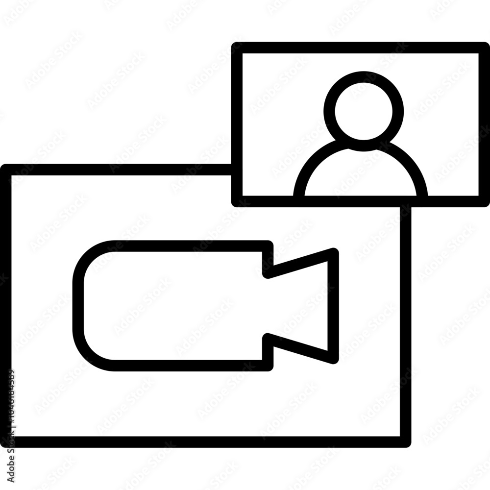 Video Conference Icon