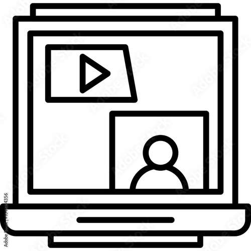 Video Conference Icon