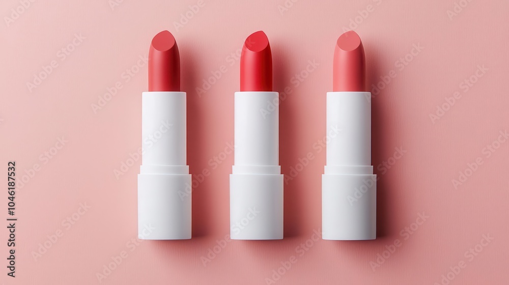 Natural matte lipstick in a minimalist metal tube, offering clean beauty with an elegant, simple design Natural matte lipstick in a minimalist metal tube, offering clean beauty with an elegant, simple design