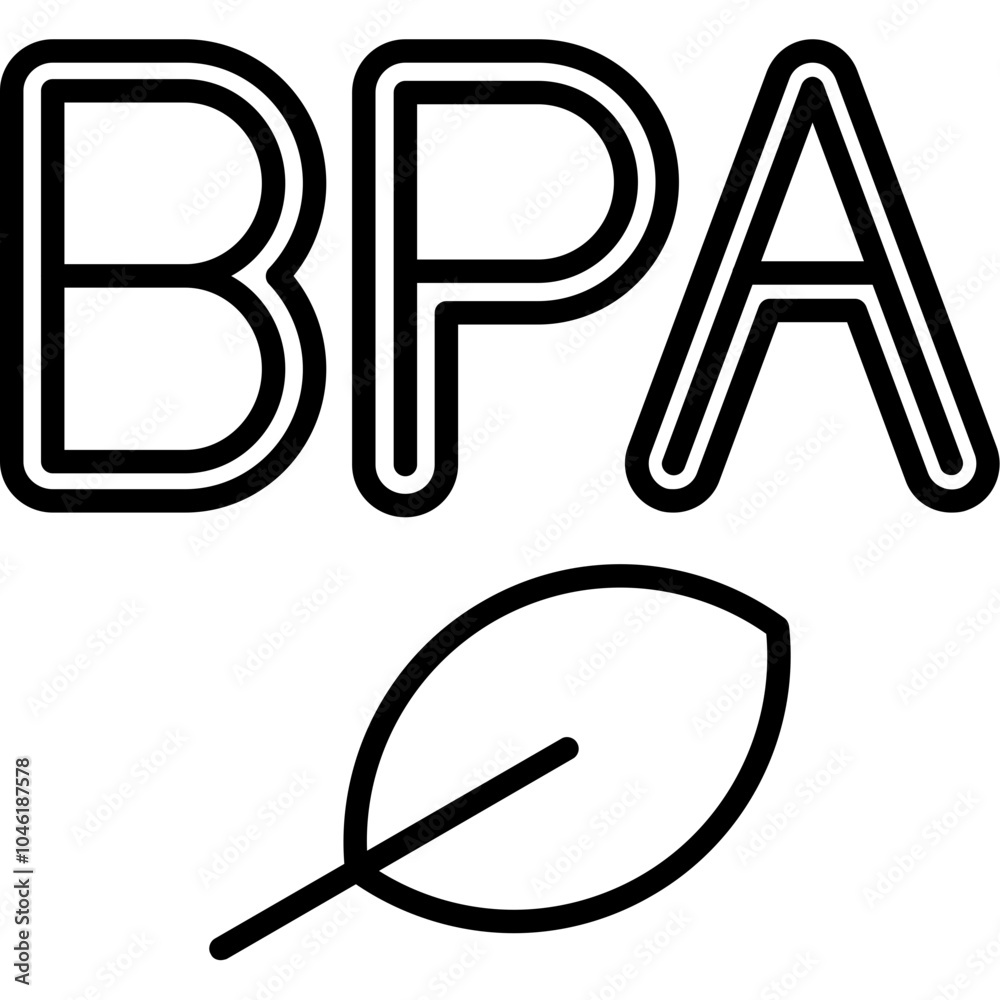 Bpa Free Icon Bpa Free Icon
