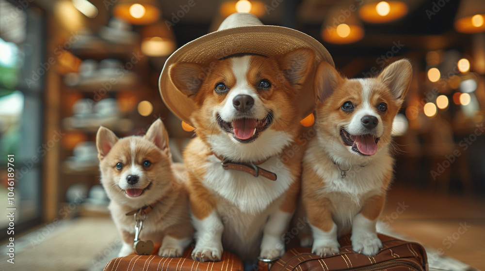 dogs wearing hats dogs wearing hats