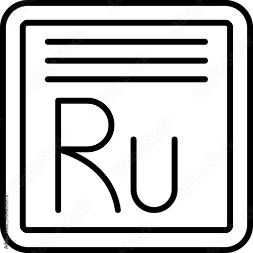 Rubidium Icon