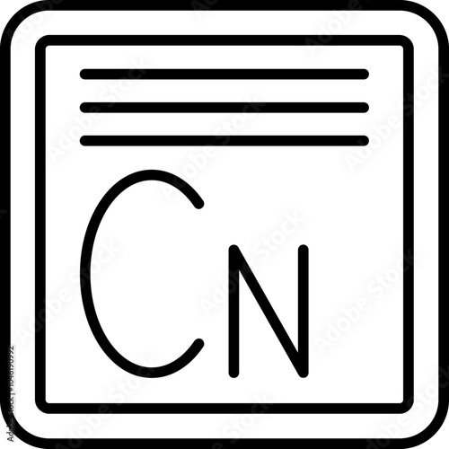 Copernicium Icon