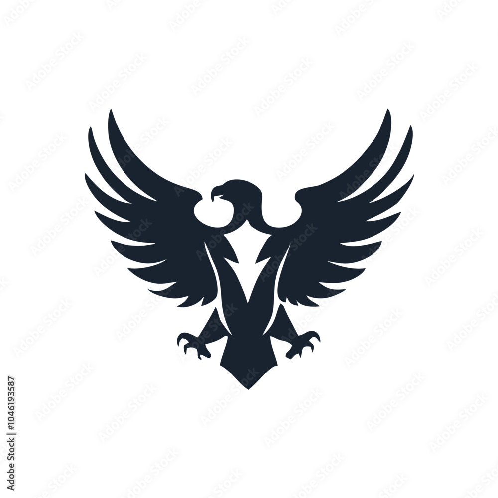 Obraz premium Elegant Eagle Logo