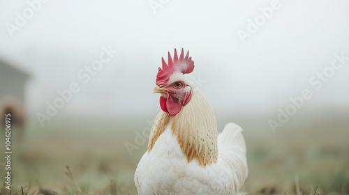 Rooster in the Mist: A roos...