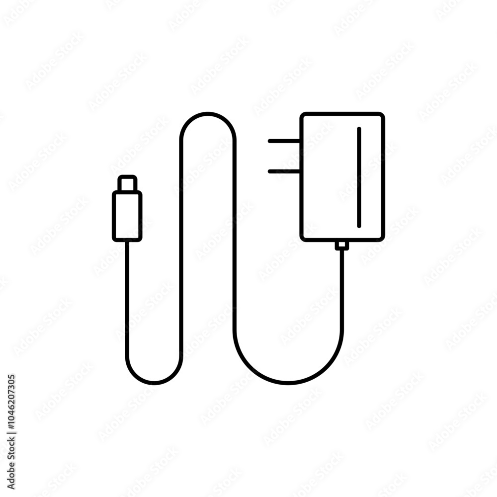 Charger Icon Template and charger head Charger Icon Template and charger head