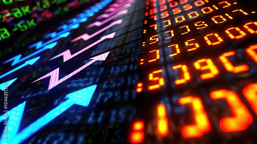 Illustration of Arrow Up Market Stocks Background Concept - a positive and indicative visual. The illustration of the arrow up against the market stocks background concept portrays an optimistic and s Illustration of Arrow Up Market Stocks Background Concept - a positive and indicative visual. The illustration of the arrow up against the market stocks background concept portrays an optimistic and s