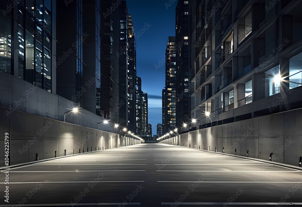 Fototapeta premium parking lot