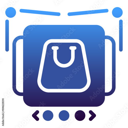 Polish icon, gradient icon style