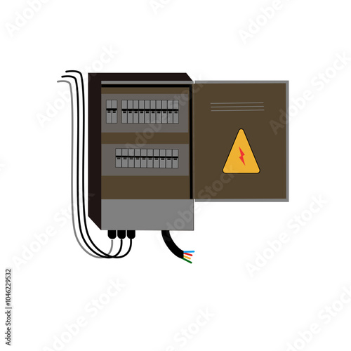 Breaker box safety, illustration