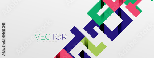 Color bend lines with shadow texture effect. Vector Illustration For Wallpaper, Banner, Background, Card, Book Illustration, landing page