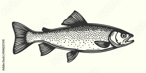 Fish vector Art & Illustration