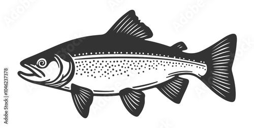 Fish vector Art & Illustration