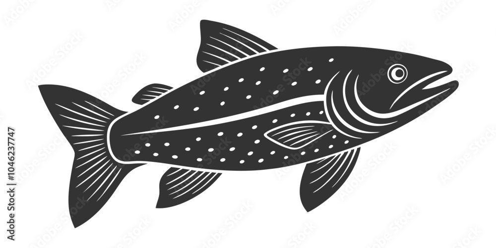Fototapeta premium Fish vector Art & Illustration