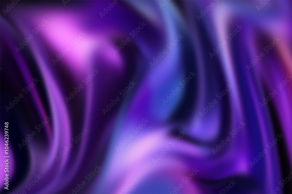Obraz premium Swirling teal and purple abstract background with fluid, organic shapes