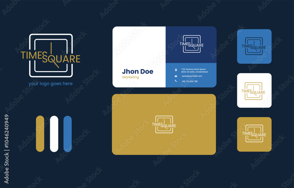 property house real estate logo design with business card premium vector property house real estate logo design with business card premium vector