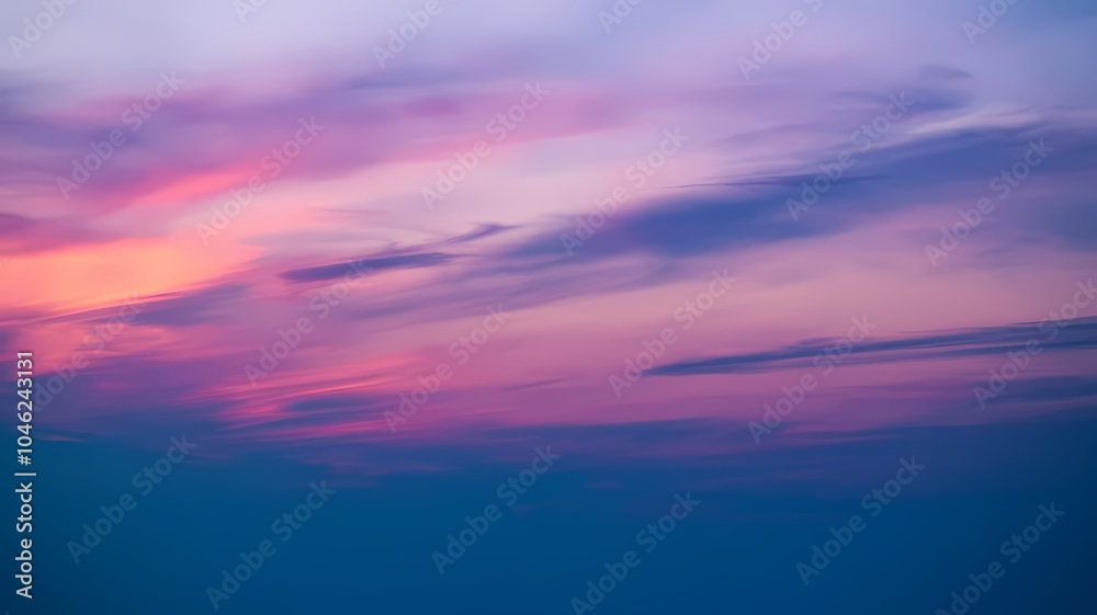 Obraz premium Twilight Gradient Sky