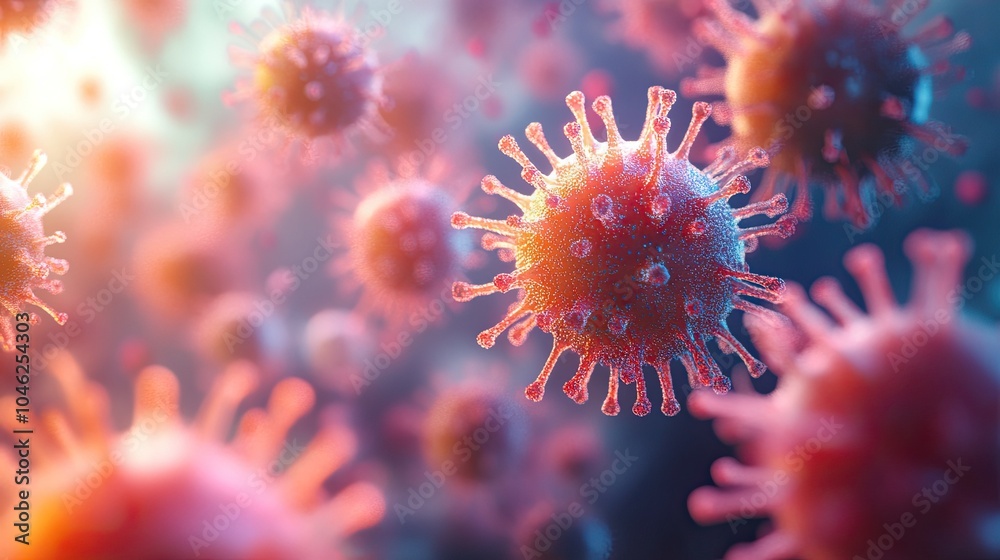 Using generative AI, viruses and bacteria are examined in adorable 3D. Using generative AI, viruses and bacteria are examined in adorable 3D.
