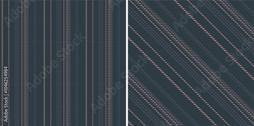 Vector checkered pattern. Tartan, textured seamless twill for flannel shirts, duvet covers, other autumn winter textile mills. Vector Format