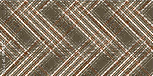 Vector checkered pattern. Tartan, textured seamless twill for flannel shirts, duvet covers, other autumn winter textile mills. Vector Format