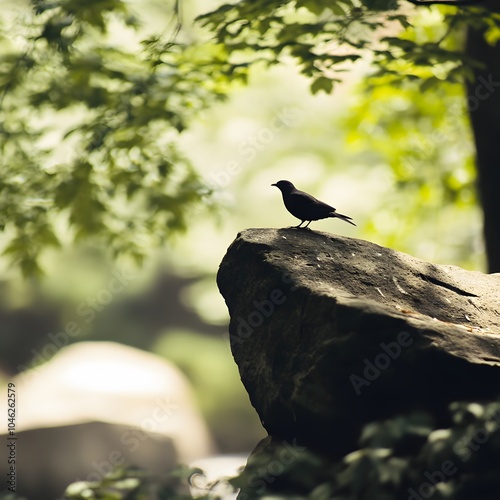 Sitting on a rock in the park, watching birds fly by, gives me a sense of peace.