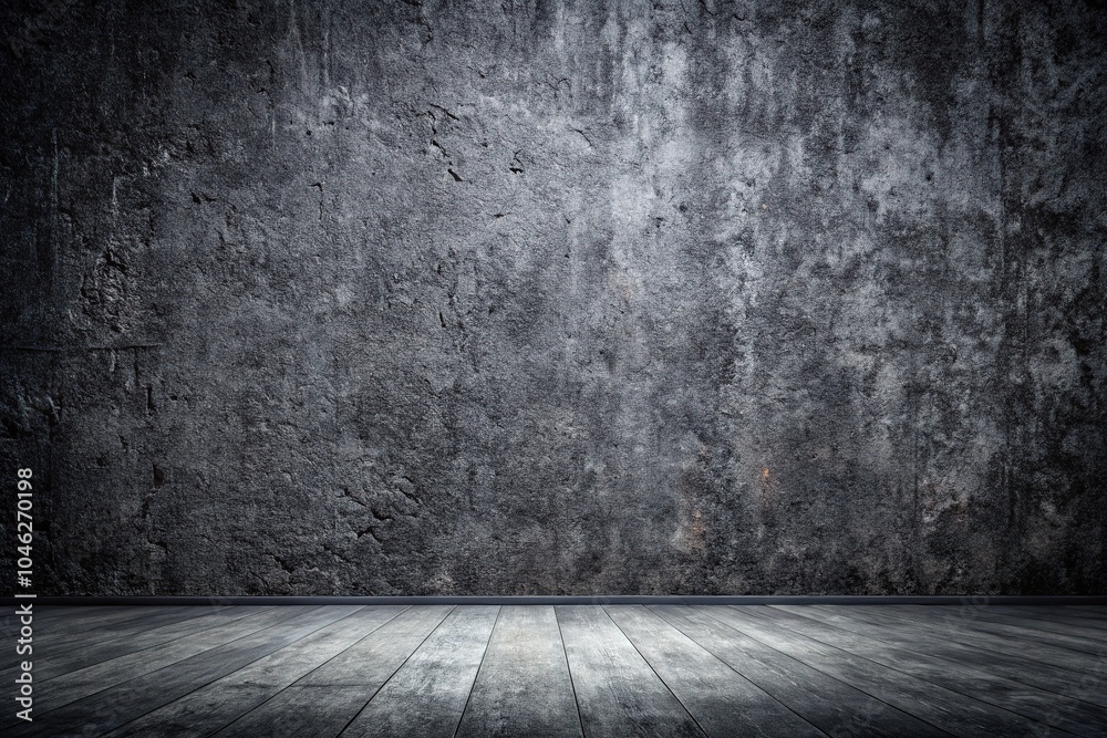 A high-resolution dark gray anthracite grunge stone concrete texture, perfect for seamless wall and floor designs, enhances any environment with a sophisticated, modern look.