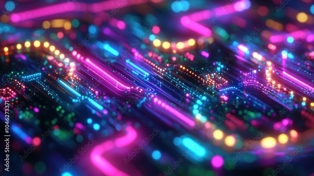 Neon Lights Abstract Neon Lights Abstract