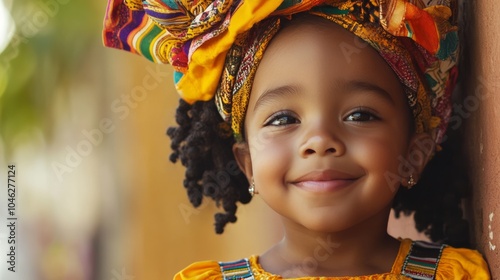 American child in multicultural family: A child from a multicultural family engaging in traditions from multiple cultures, illustrating the diversity and inclusivity of modern American families. photo