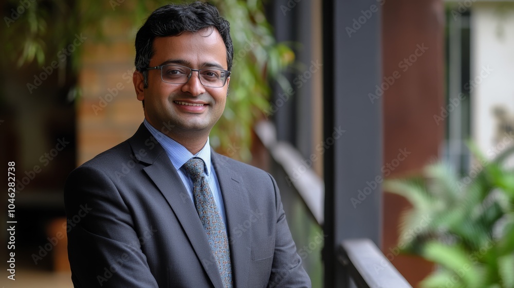 An Indian healthcare entrepreneur pioneering new technologies and services in the health sector, with a focus on accessibility and innovation An Indian healthcare entrepreneur pioneering new technologies and services in the health sector, with a focus on accessibility and innovation