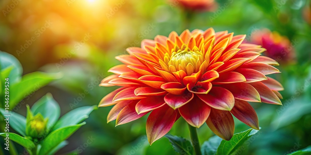 Vibrant colors of the dragon flower blooming in a lush garden setting, garden flowers, blossom, vibrant blooms Vibrant colors of the dragon flower blooming in a lush garden setting, garden flowers, blossom, vibrant blooms