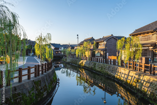 Sawara Historical District, an ancient town located in Chiba, Japan