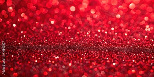 Close up red glitter paper background , sparkly, vibrant, festive, shiny, textured, glamour, close-up, backdrop