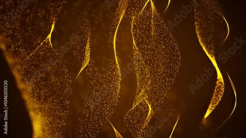 golden background ,generative ai