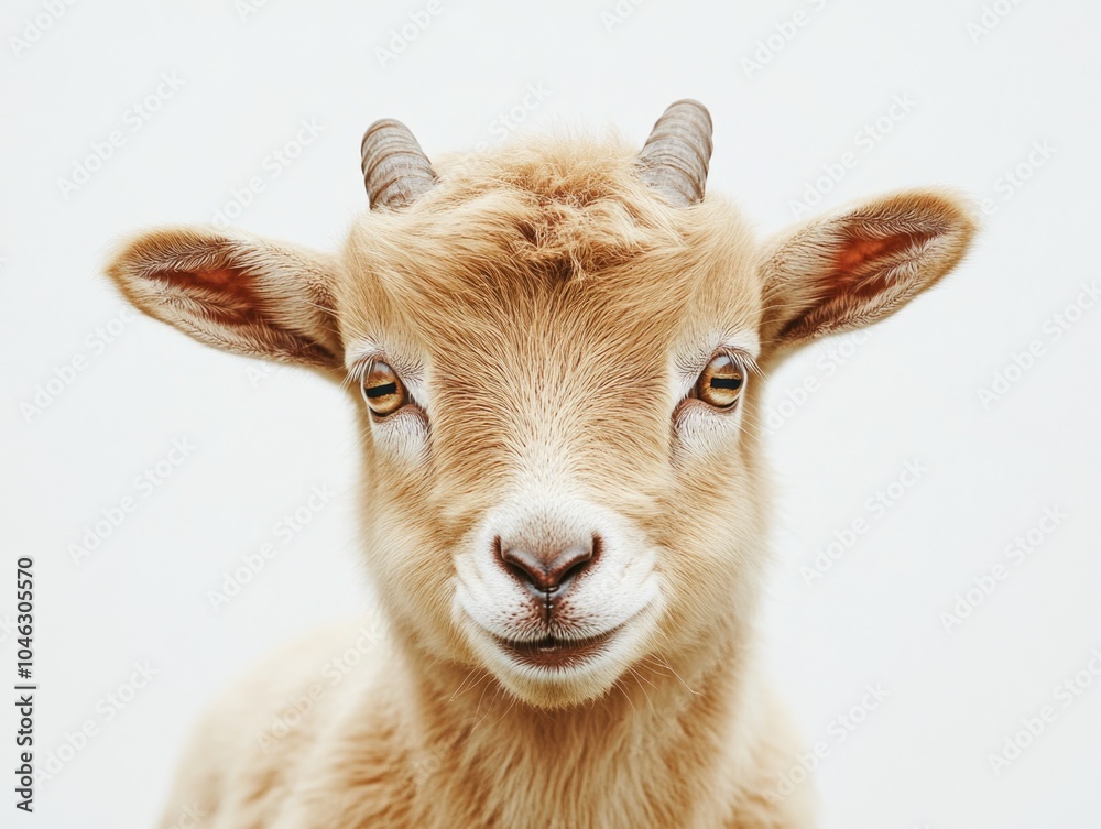 Goat portrait Goat portrait